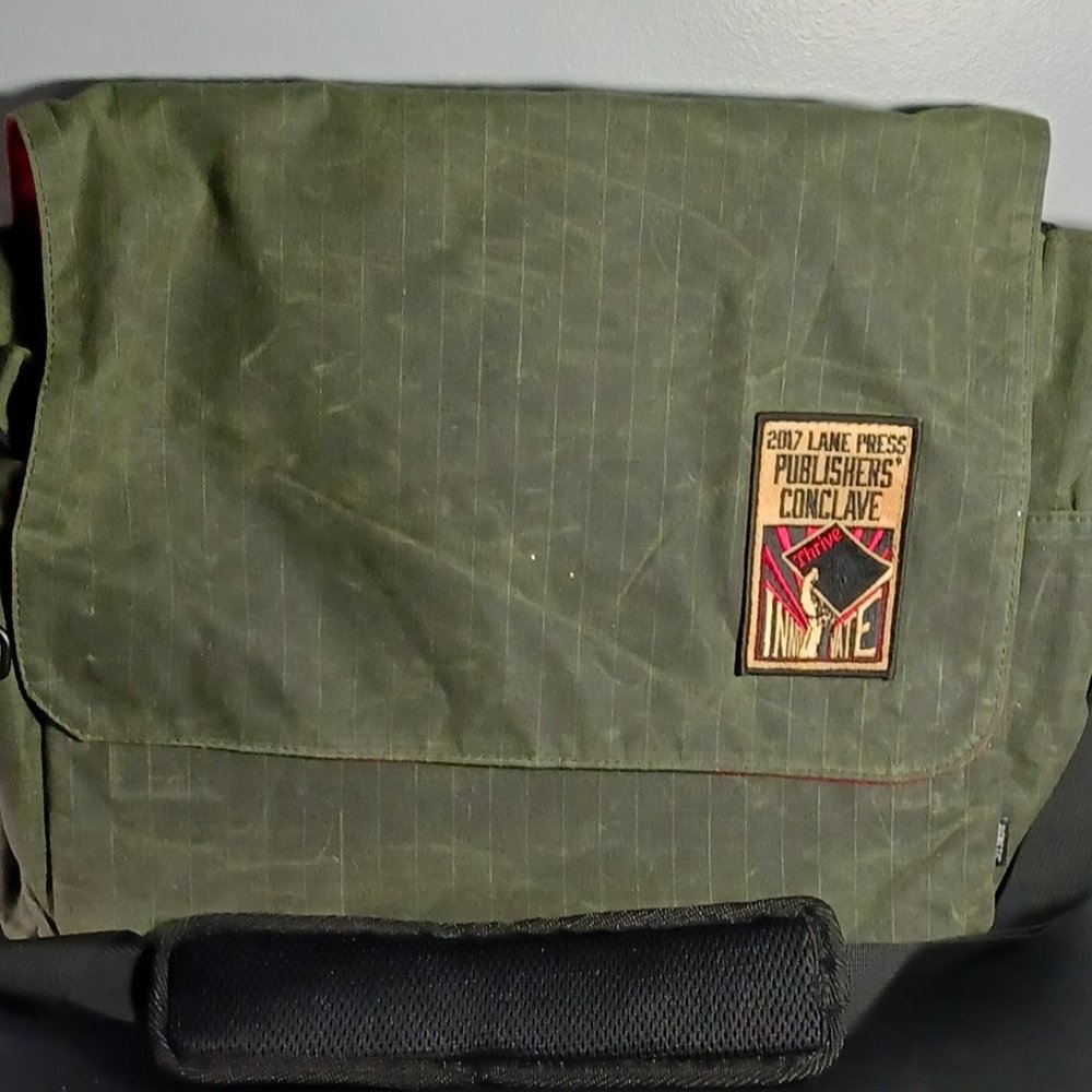 Vintage Men Expandable canvas Messager large bag